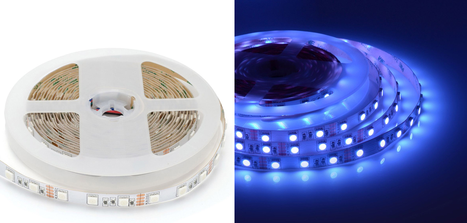 Светодиодная лента 14,4W/m 60LED/m 5050SMD разноцветная 5M Светодиодная лента 14,4W/m 60LED/m 5050SMD разноцветная 5M - Loft-Concept в Твери