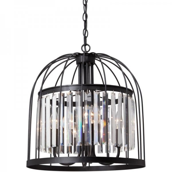 Люстра Birdcage Chandelier Fountain Black Люстра Birdcage Chandelier Fountain Black в Твери | Loft Concept