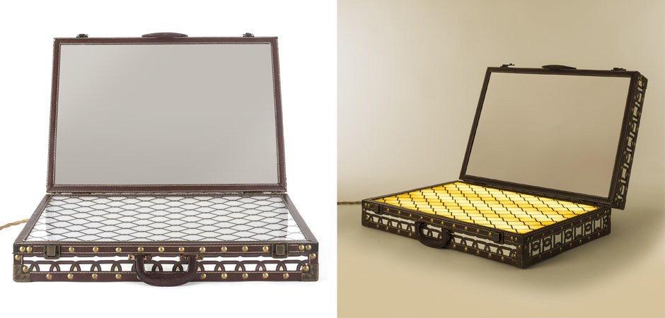 Сундук с подсветкой Lighting Trunk Suitcase Сундук с подсветкой Lighting Trunk Suitcase - Loft-Concept в Твери