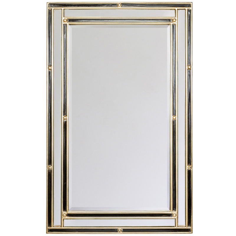 Зеркало Cambefort Mirror Зеркало Черный матовое золото Зеркало Cambefort Mirror Зеркало Черный матовое золото в Твери | Loft Concept
