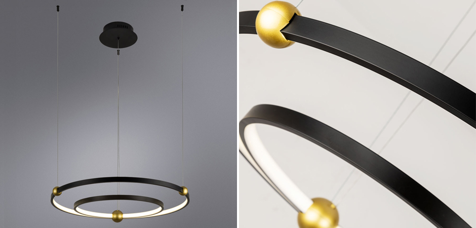 Подвесной светодиодный светильник Ring Horizontal Подвесной светодиодный светильник Ring Horizontal - Loft-Concept в Твери
