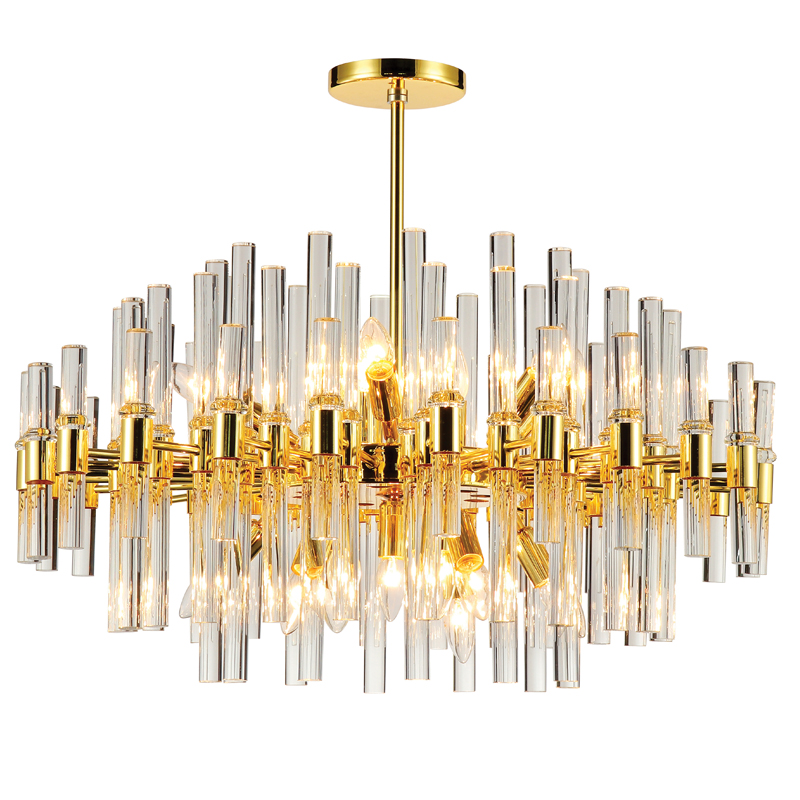Люстра Luxxu Chandelier 80 Глянцевое золото Прозрачный Люстра Luxxu Chandelier 80 Глянцевое золото Прозрачный в Твери | Loft Concept