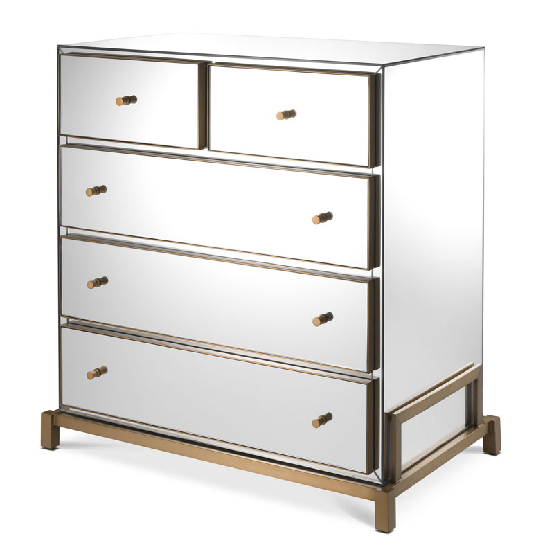 Комод Eichholtz CHEST CLARINGTON Латунь Комод Eichholtz CHEST CLARINGTON Латунь в Твери | Loft Concept