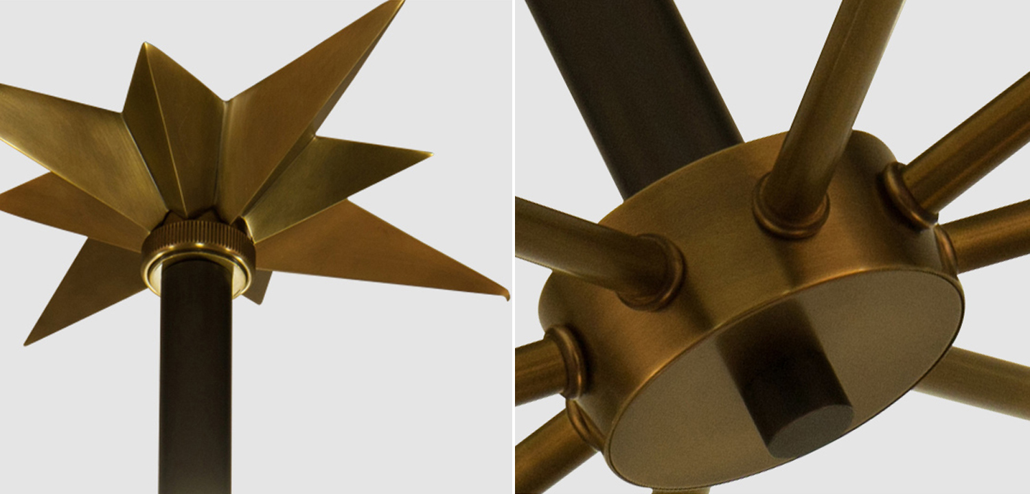 Люстра Base Star Chandelier - фото