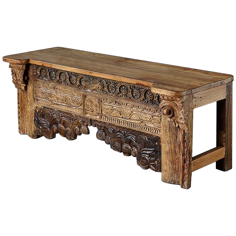 Консоль Bhavya Console Коричневый Консоль Bhavya Console Коричневый в Твери | Loft Concept