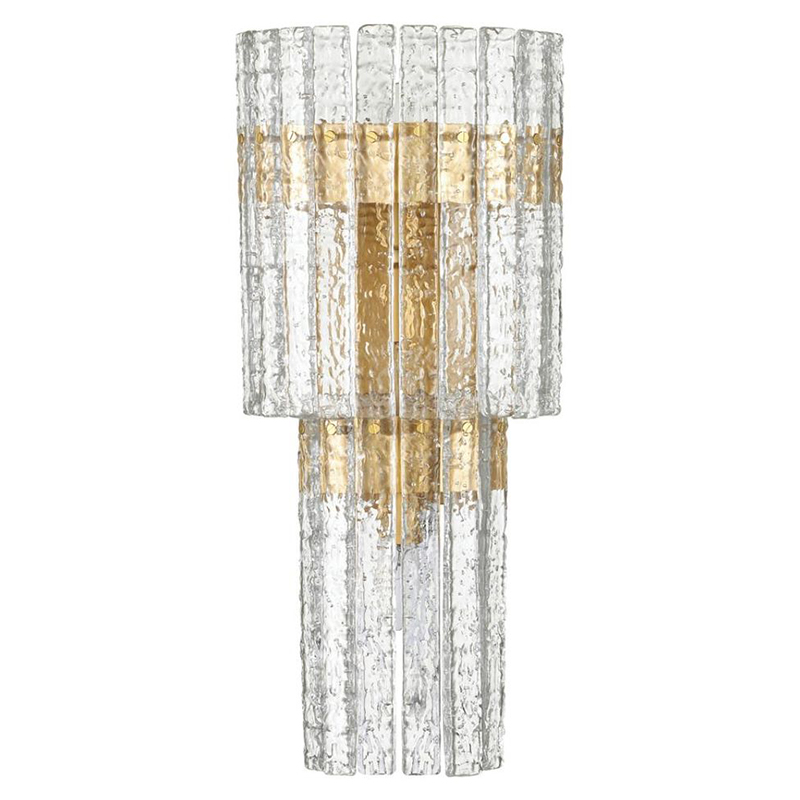 Бра Goizardi Cascade Wall Lamp Прозрачный Золотой Бра Goizardi Cascade Wall Lamp Прозрачный Золотой в Твери | Loft Concept
