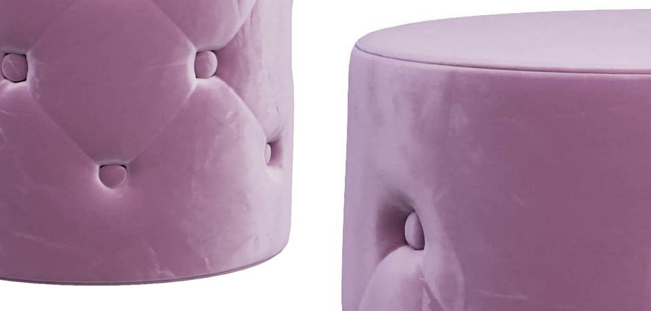 Пуф Capitone Pink Пуф Capitone Pink - Loft-Concept в Твери