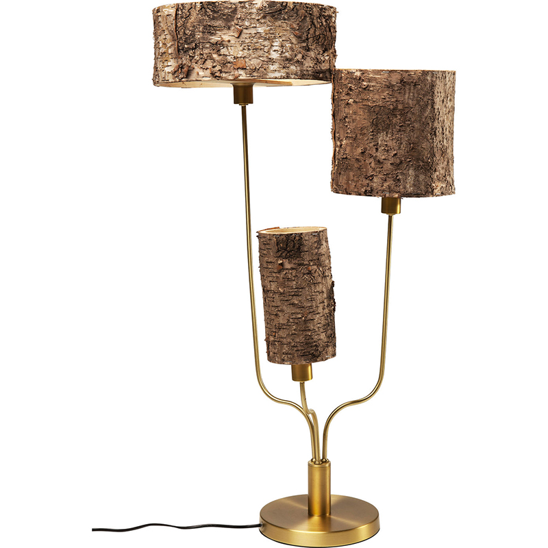 Настольная лампа Log Lampshades Золотой Древесина Настольная лампа Log Lampshades Золотой Древесина в Твери | Loft Concept