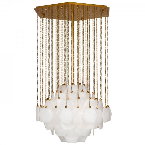 Люстра Jonathan Adler VIENNA LARGE CHANDELIER Латунь Люстра Jonathan Adler VIENNA LARGE CHANDELIER Латунь в Твери | Loft Concept