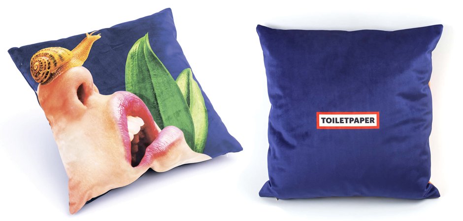 Подушка Seletti Cushion Snail Toiletpaper Подушка Seletti Cushion Snail Toiletpaper - Loft-Concept в Твери