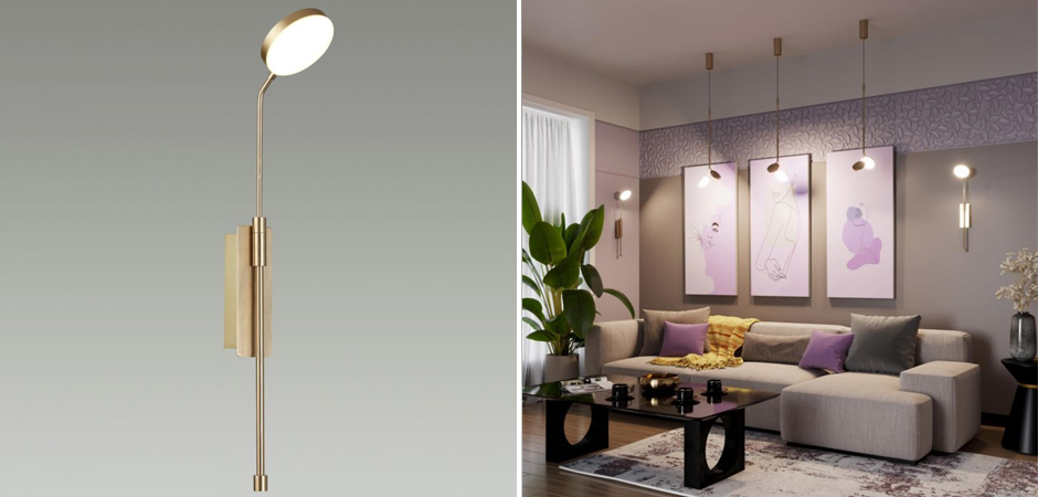 Бра Maxine Light Золотое Бра Maxine Light Золотое - Loft-Concept в Твери