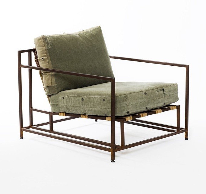 Кресло Inheritance Armchair Olive Military Fabric Оливковый Кресло Inheritance Armchair Olive Military Fabric Оливковый в Твери | Loft Concept