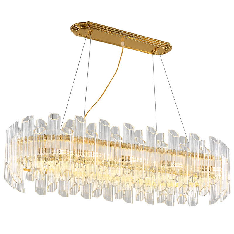 Люстра KEBO AMAZING GLASS LINE Прозрачное Стекло Золотой Люстра KEBO AMAZING GLASS LINE Прозрачное Стекло Золотой в Твери | Loft Concept