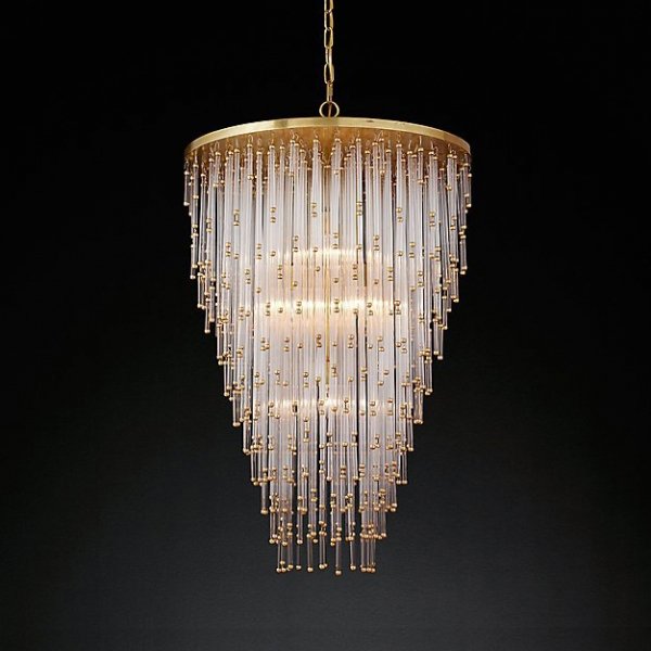 Люстра Restoration Hardware Luciano Chandelier 22 Латунь Люстра Restoration Hardware Luciano Chandelier 22 Латунь в Твери | Loft Concept