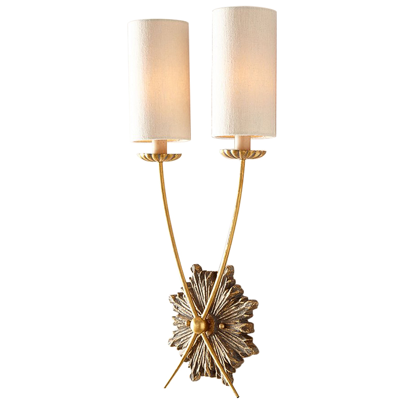 Бра Lazaru Sconce Винтажное Светлое Золото Бра Lazaru Sconce Винтажное Светлое Золото в Твери | Loft Concept