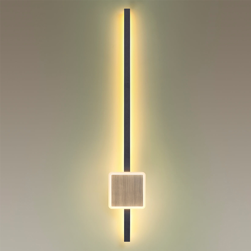Бра Barrette Square Sconce 70 Черный Античная Бронза Бра Barrette Square Sconce 70 Черный Античная Бронза в Твери | Loft Concept