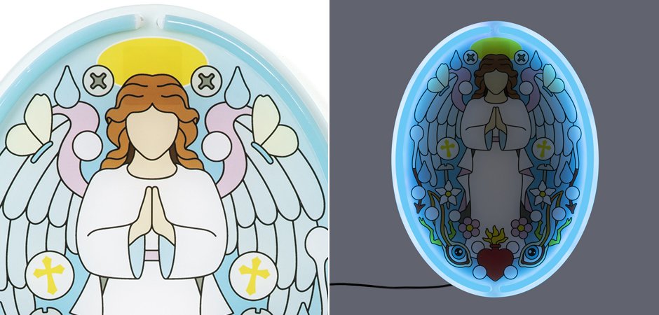 Бра Seletti Gospel Led Signs Angel Gabriel Бра Seletti Gospel Led Signs Angel Gabriel - Loft-Concept в Твери
