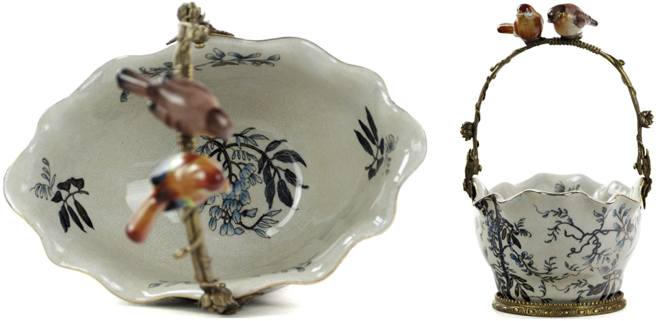 Чаша Basket with Birds on Handle Чаша Basket with Birds on Handle - Loft-Concept в Твери