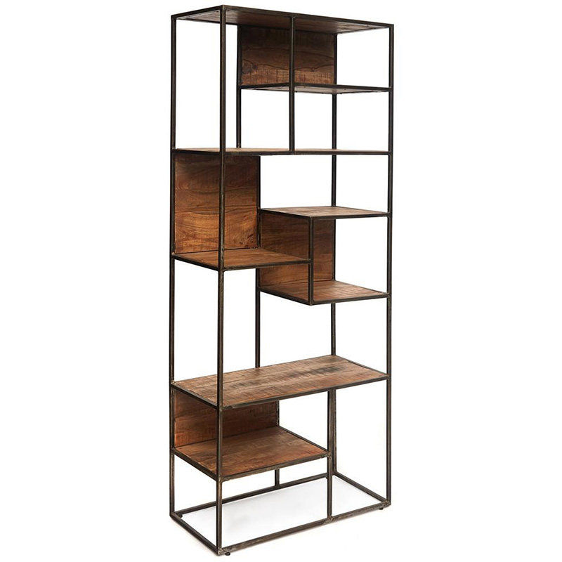 Стеллаж Loft Acacia Shelving small Древесина Черный Стеллаж Loft Acacia Shelving small Древесина Черный в Твери | Loft Concept