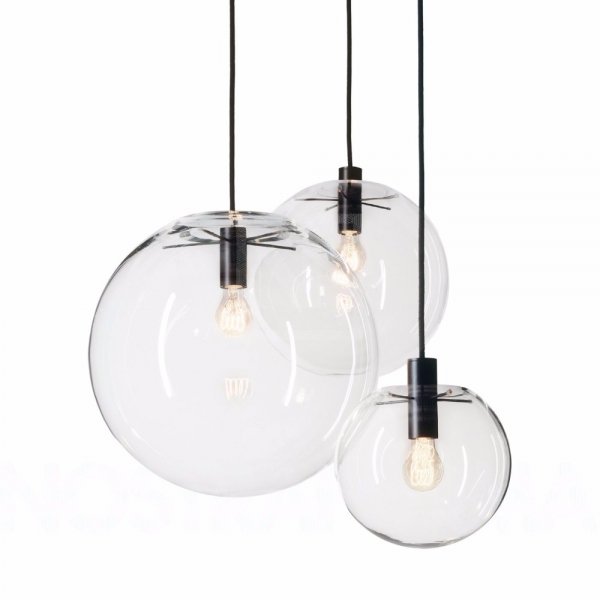 Подвесной светильник Selene Glass Ball Ceiling Lights Прозрачный Подвесной светильник Selene Glass Ball Ceiling Lights Прозрачный в Твери | Loft Concept