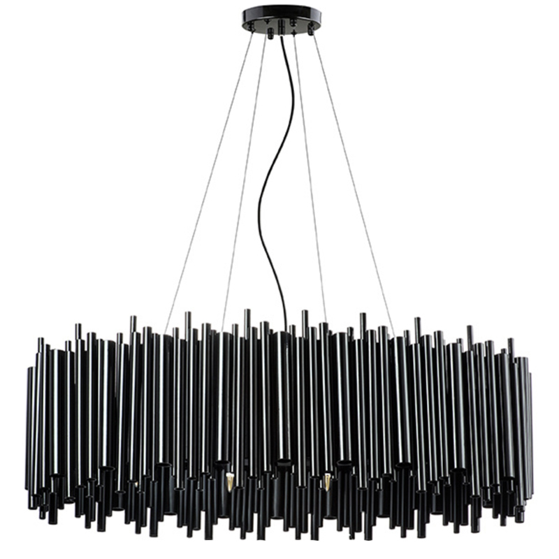 Люстра Delightfull Brubeck Chandelier Black Oval  в Твери | Loft Concept 