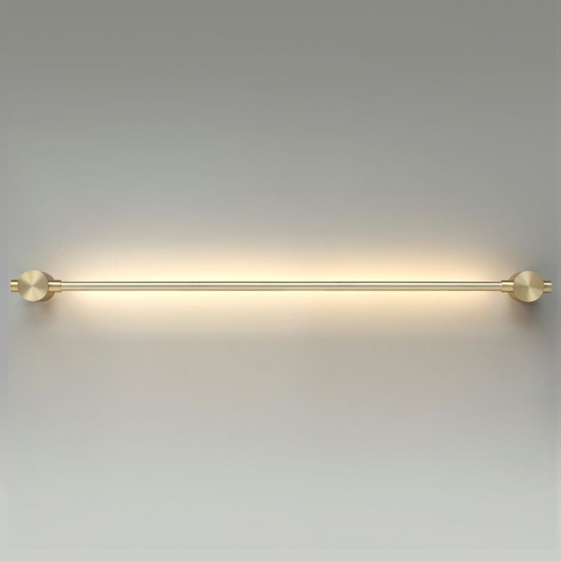 Бронзовое светодиодное бра Trumpet tube Wide Бронза в Твери | Loft Concept 