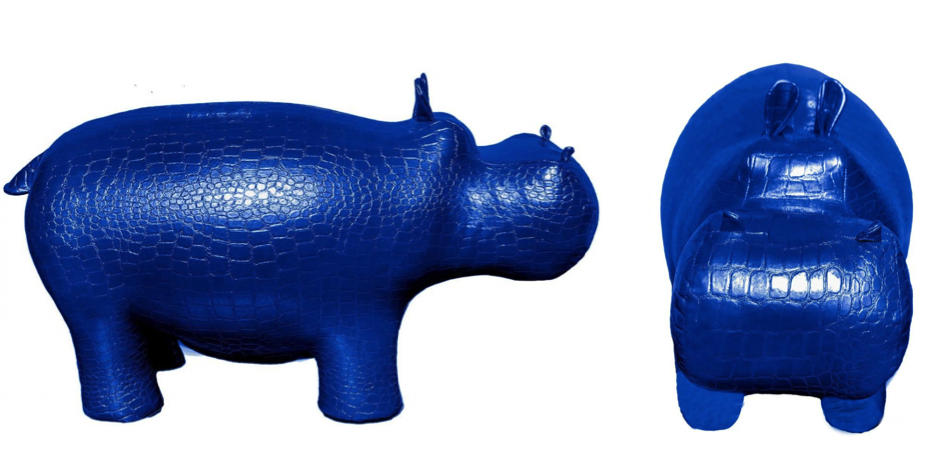 Пуф Бегемот Poof Hippo blue - Loft-Concept в Твери