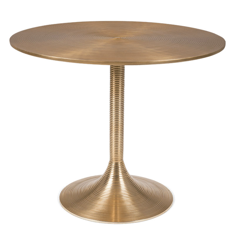 Кофейный столик HYPNOTISING ROUND COFFEE TABLE GOLD BM23002 Bold Monkey Золотой Кофейный столик HYPNOTISING ROUND COFFEE TABLE GOLD BM23002 Bold Monkey Золотой в Твери | Loft Concept