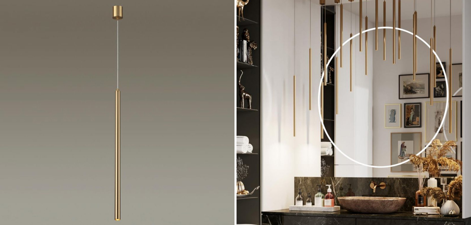 Подвесной светильник Trumpet Tube Gold Подвесной светильник Trumpet Tube Gold - Loft-Concept в Твери