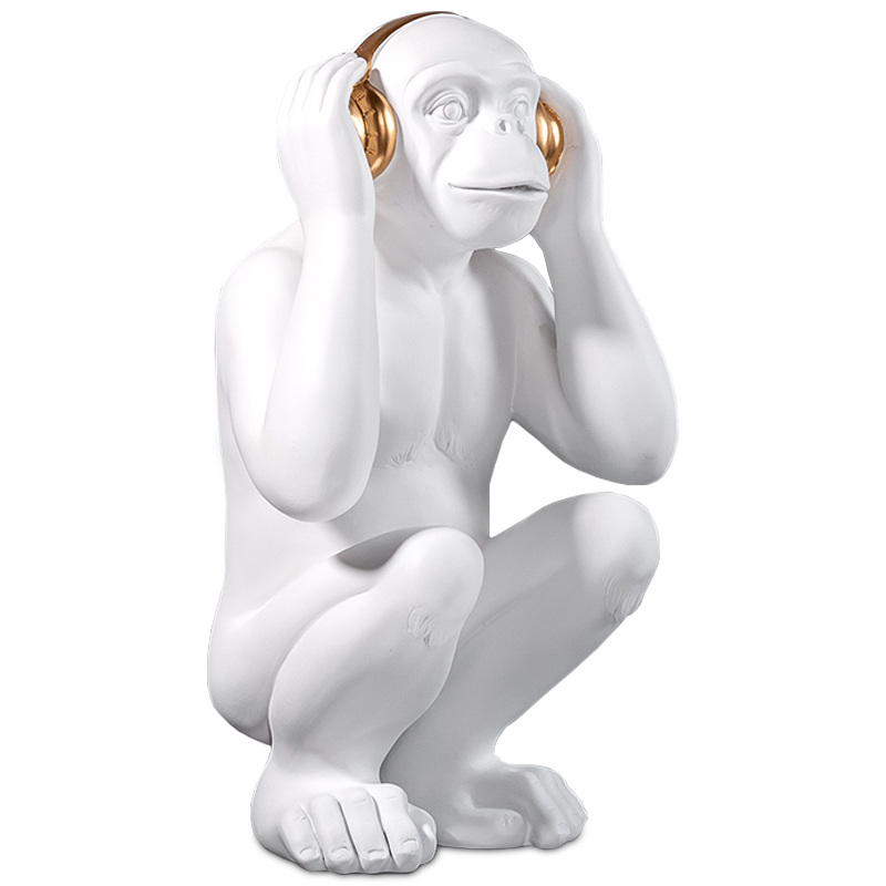 Статуэтка White Monkey Белый Статуэтка White Monkey Белый в Твери | Loft Concept