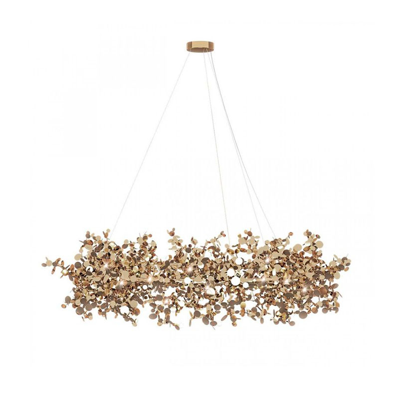 Люстра Terzani Argent Suspension Ring Gold Золотой Люстра Terzani Argent Suspension Ring Gold Золотой в Твери | Loft Concept