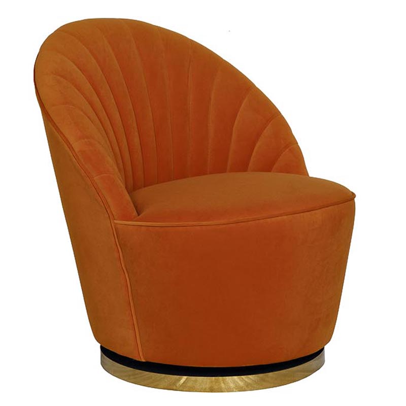 Кресло Gaylen Armchair Оранжевый Кресло Gaylen Armchair Оранжевый в Твери | Loft Concept
