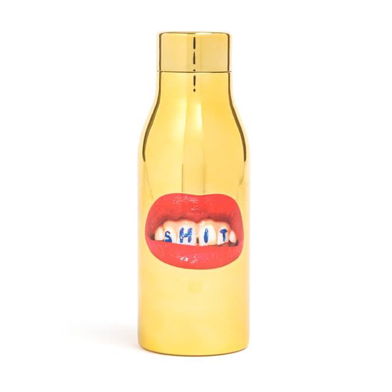 Бутылка Seletti Thermal Bottle Shit Глянцевое золото Бутылка Seletti Thermal Bottle Shit Глянцевое золото в Твери | Loft Concept