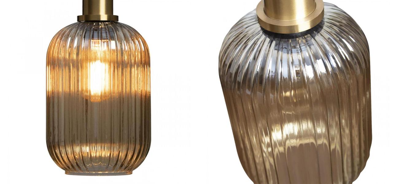 Подвесной светильник Ferm Living chinese lantern Amber Gold 39 см - фото №1