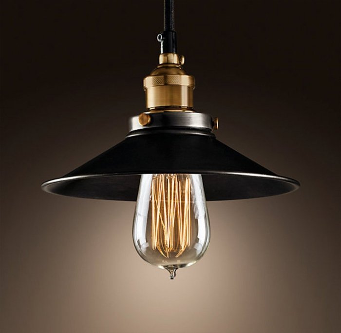 Подвесной светильник Loft Cone Pendant 22 Черный в Твери | Loft Concept 