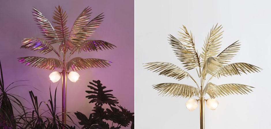 Торшер Palmyra palm tree lamp Торшер Palmyra palm tree lamp - Loft-Concept в Твери