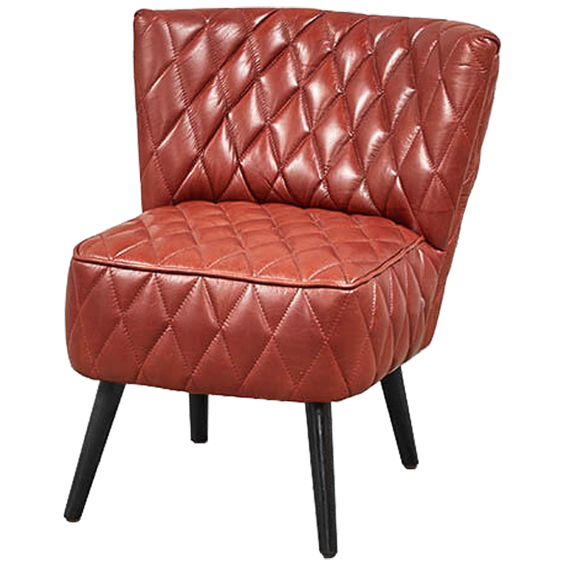 Кресло Rhombuses Upholstery Chair Малиновый (Crimson) Черный Кресло Rhombuses Upholstery Chair Малиновый (Crimson) Черный в Твери | Loft Concept