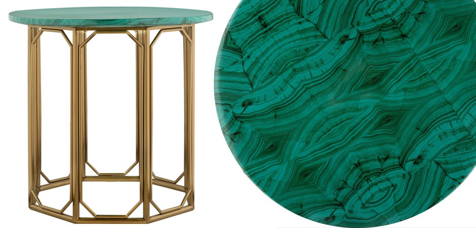 Malachite Modern Side Tables Malachite Modern Side Tables - Loft-Concept в Твери