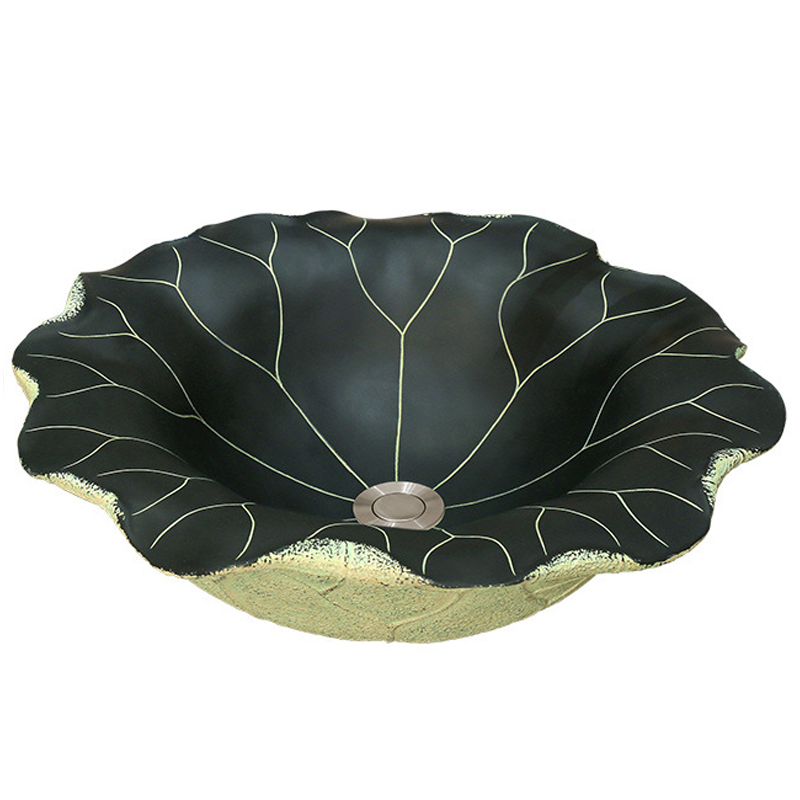 Раковина Lotus Leaf Графит Бежевый Зеленый шалфей Раковина Lotus Leaf Графит Бежевый Зеленый шалфей в Твери | Loft Concept