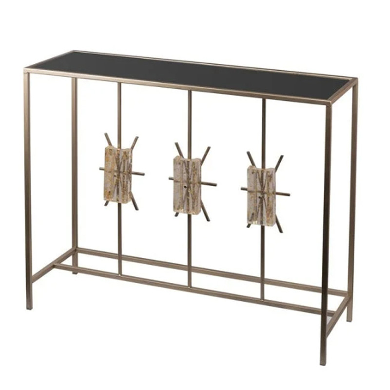Консоль Console With Decor Золотой Консоль Console With Decor Золотой в Твери | Loft Concept