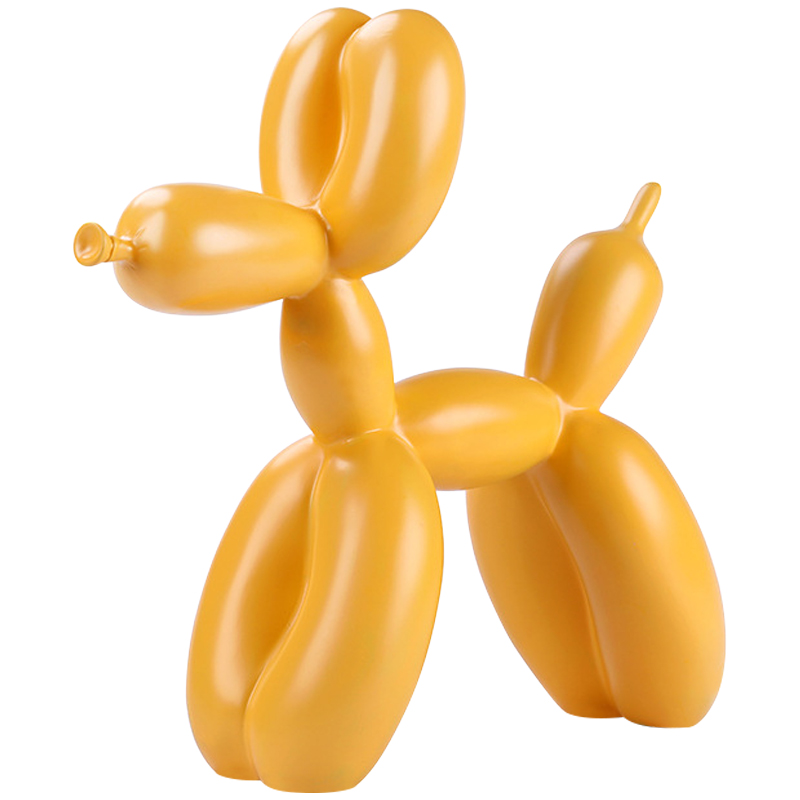 Статуэтка Jeff Koons Balloon Dog Matte Yellow Желтый в Твери | Loft Concept 
