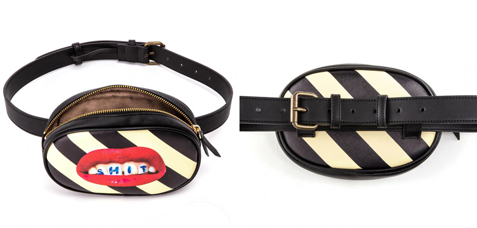 Поясная сумка Seletti Shit Striped Поясная сумка Seletti Shit Striped - Loft-Concept в Твери