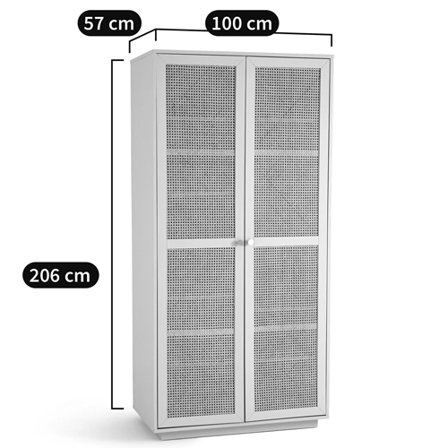 Шкаф с двумя дверцами из плетеного ротанга Tomio Wicker Furniture Шкаф с двумя дверцами из плетеного ротанга Tomio Wicker Furniture в Твери