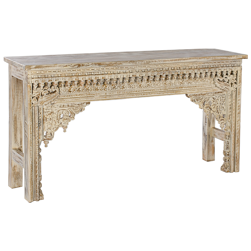 Консоль Parmer Console Бежевый Древесина Консоль Parmer Console Бежевый Древесина в Твери | Loft Concept