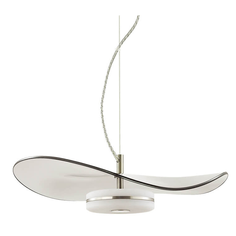 Подвесной светильник Floaty Smoky Hanging lamp Дымчатый (Smoke) Никель Подвесной светильник Floaty Smoky Hanging lamp Дымчатый (Smoke) Никель в Твери | Loft Concept