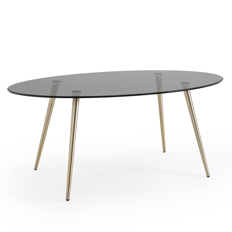 Обеденный стол Torborg Dinner Table Матовый Шампань Обеденный стол Torborg Dinner Table Матовый Шампань в Твери | Loft Concept
