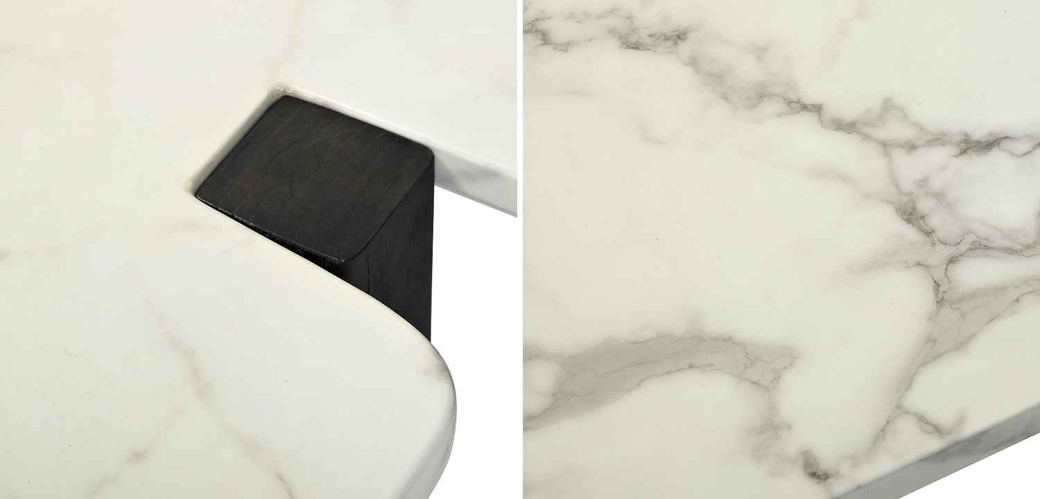 Кофейный стол Lewys Marble Coffee Table - фото