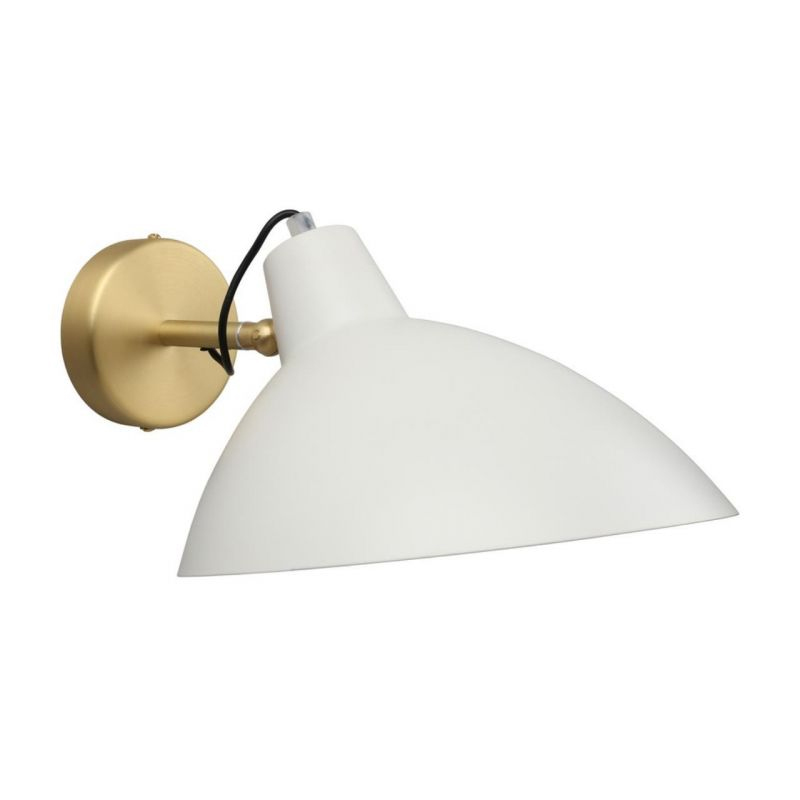 Бра с белым матовым плафоном Retro Light матовое золото Белый Бра с белым матовым плафоном Retro Light матовое золото Белый в Твери | Loft Concept