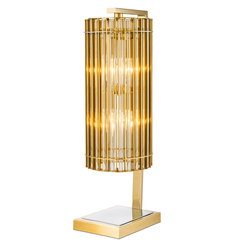 Настольная лампа Eichholtz Table Lamp Pimlico Gold Глянцевое золото Никель Золотой Шампань Настольная лампа Eichholtz Table Lamp Pimlico Gold Глянцевое золото Никель Золотой Шампань в Твери | Loft Concept