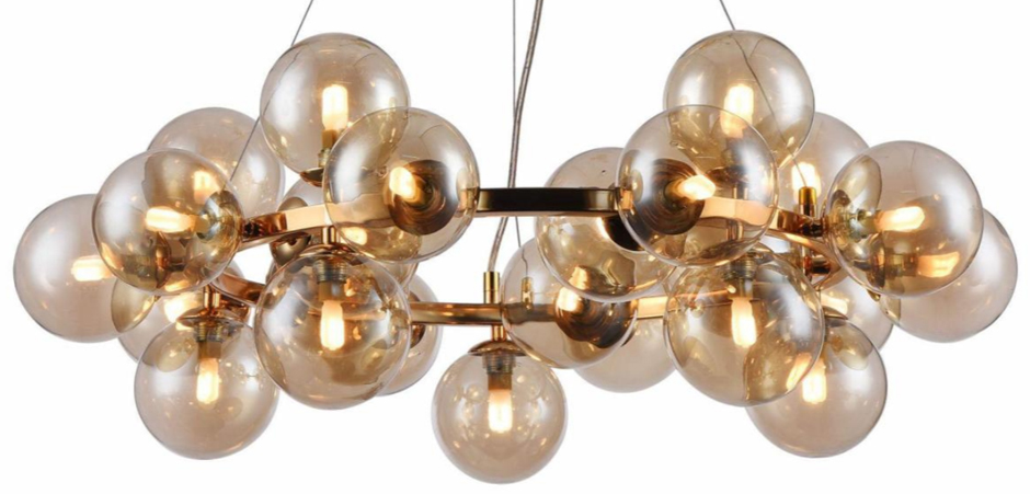 Люстра Berries Chandelier Amber 70 Люстра Berries Chandelier Amber 70 - Loft-Concept в Твери